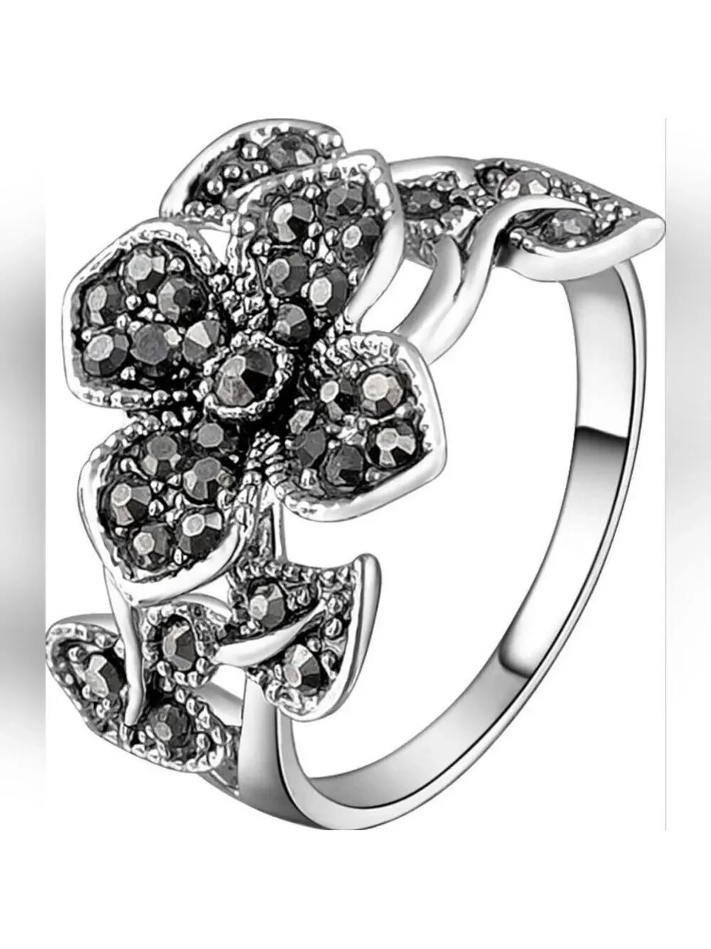 Vintage Style Marcasite Ring